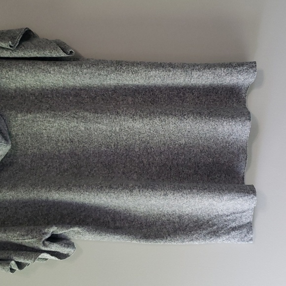 Free People Intimately Oversized Top Women Large Heather Gray Super Soft Comfy - Picture 8 of 11